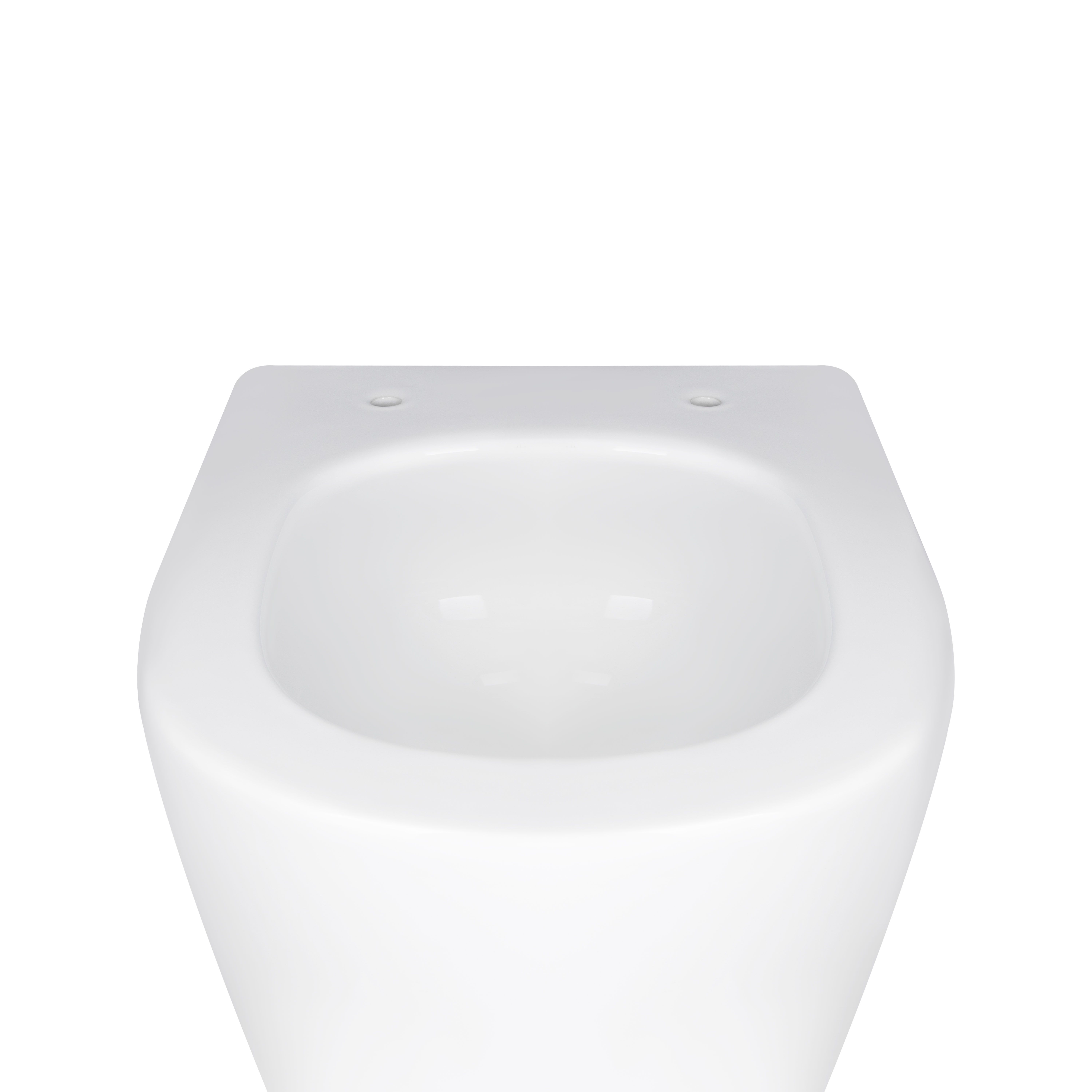 Унітаз підвісний Qtap Swan безободковий Ultra Quiet з сидінням Soft-close QT16335179W
