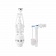 Комплект для бачка унітаза Agua KIT42 з боковим підведенням 1/2"