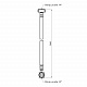 Шланг заливний для пральної машини Nikiforov 3/4" ВВ 300 см