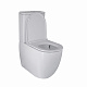 Унітаз-компакт Qtap Robin Ultra Quiet безободковий з сидінням Soft-close QT13222128AUQ1W