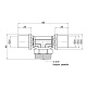 Трійник прес Icma 20х3/4"х20 ЗР №407