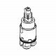 Картридж для змішувача Grohe SilkMove 28 мм 46580000