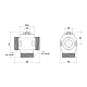 Антиконденсаційний клапан SD Forte 1 1/2" 55°C SF393W40