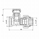 Кран буксовий SD Forte 3/4"х1/2" для радіатора нижній SF253W15