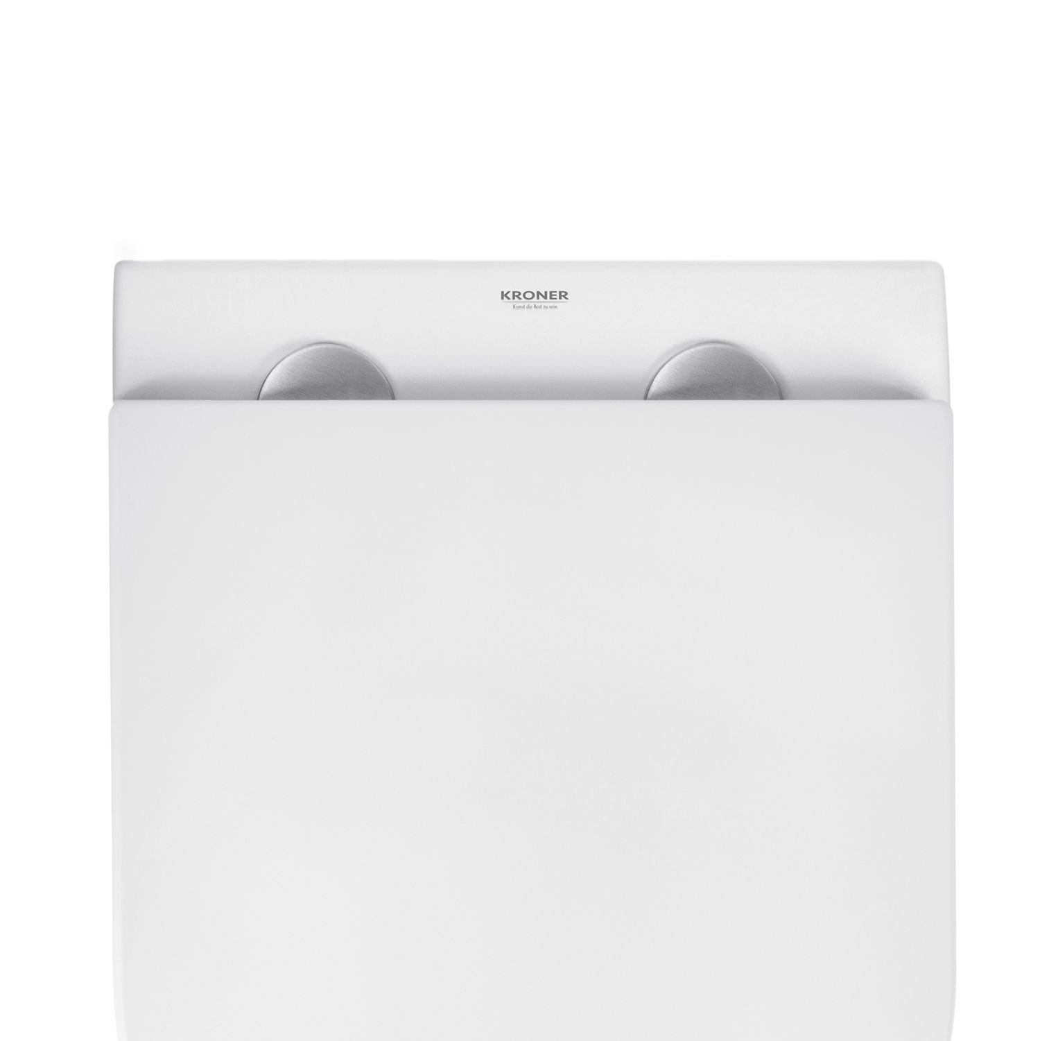 Унітаз підвісний безобідковий Kroner Harz WHI493736 RIMLESS з сидінням Slim Duroplast / Soft-close / Quick relase (KH493736WHIR)