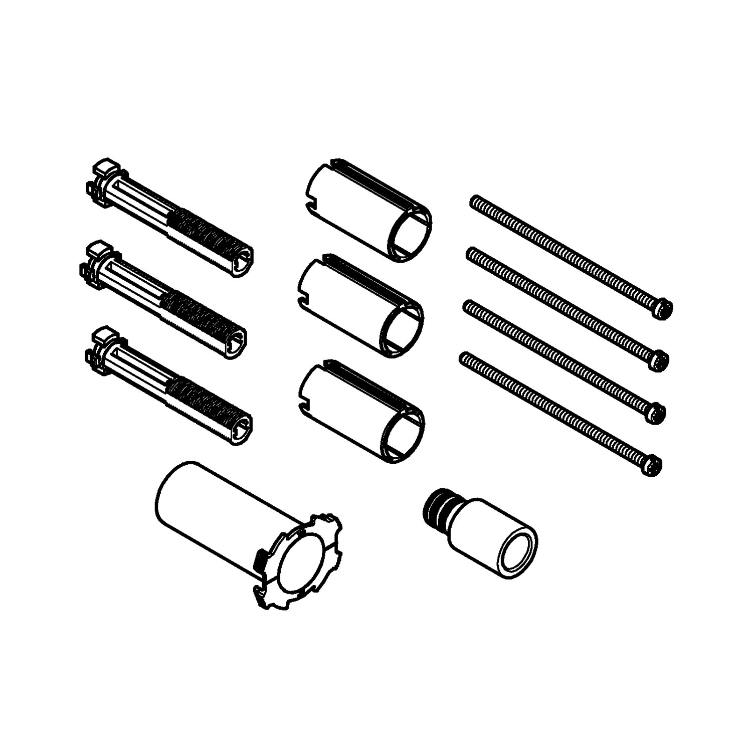 Універсальний набір подовжувачів Grohe Rapido SmartBox 14048000