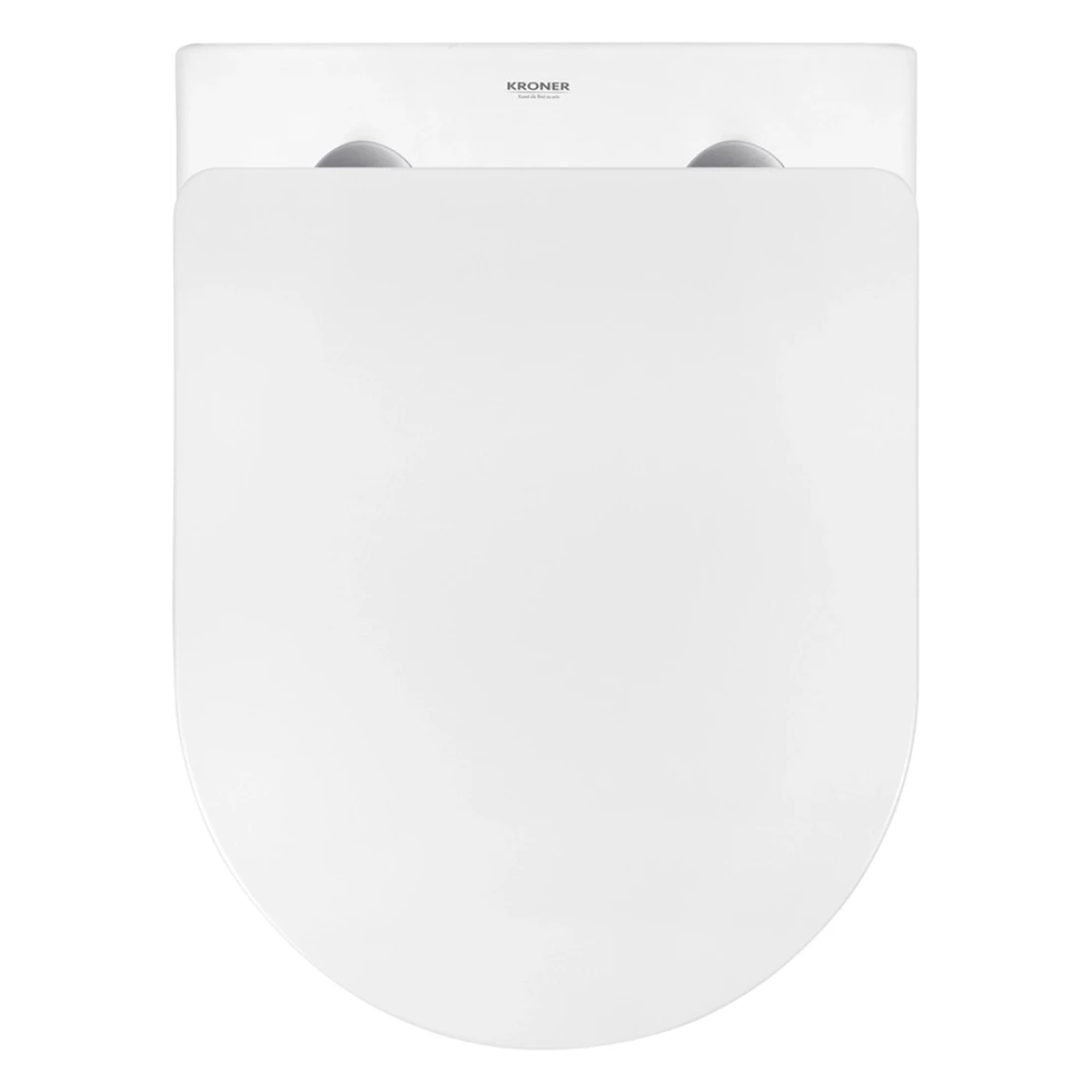 Комплект 4 в 1: Інсталяція GROHE Solido 3 в 1 3884966Q + Унітаз безобідковий Kroner Harz WHI483632 TORNADO з сидінням Slim Duroplast / Soft-close / Quick relase KH483632WHIT (3884966KH483632)