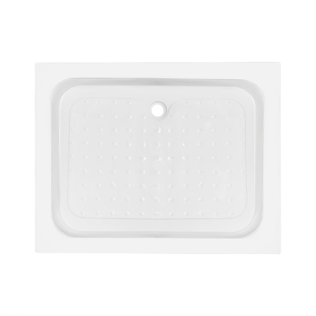 Душовий піддон KAPIELKA ST100x80х14 низький, прямокутний, діаметр зливу 52 мм Lidz