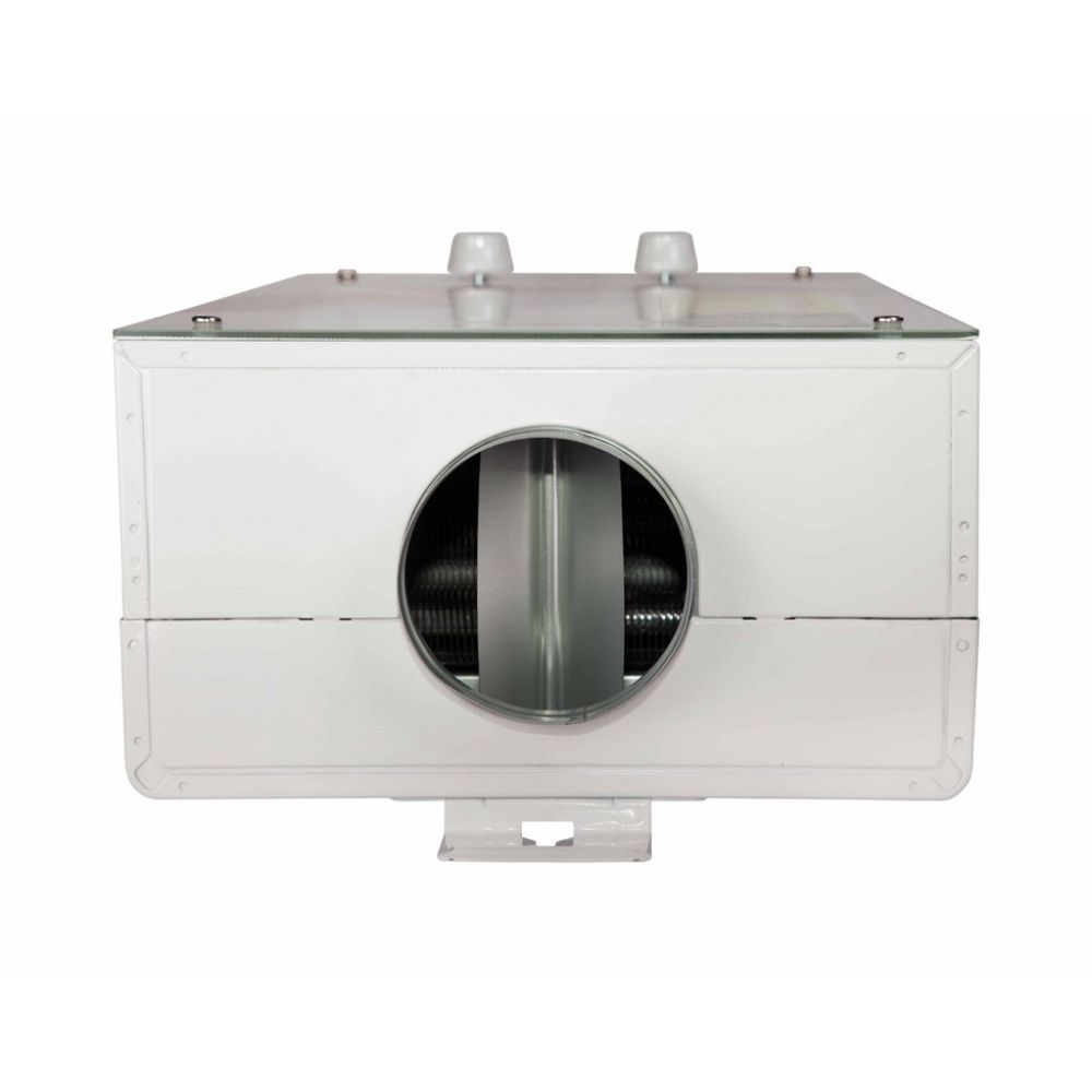 Колонка газова димохідна Thermo Alliance JSD20-10GA 10 л панель скляна з малюнком море