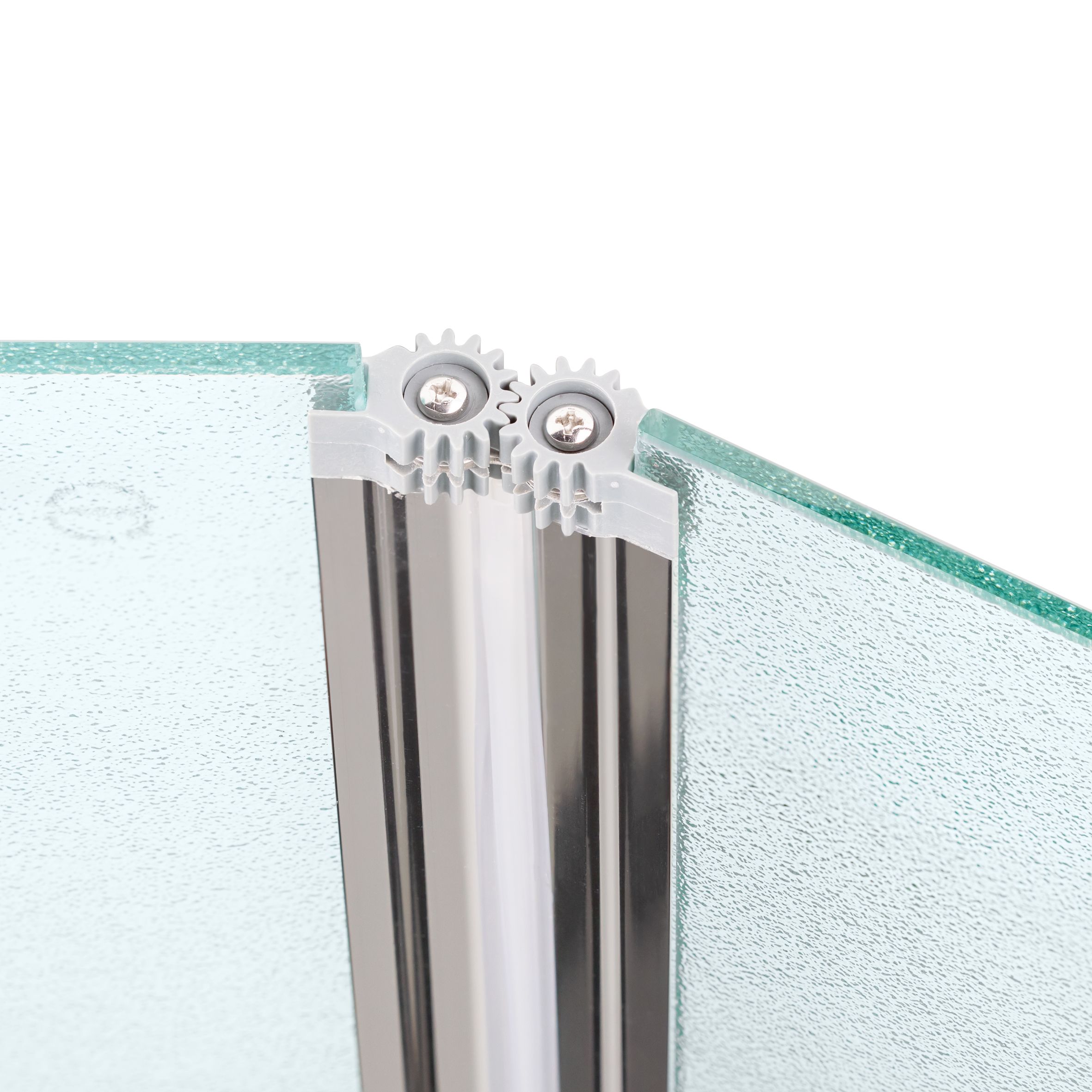 Штора на ванну Qtap Gemini CRM407513RP стекло Pear 6 мм, 75х130 см