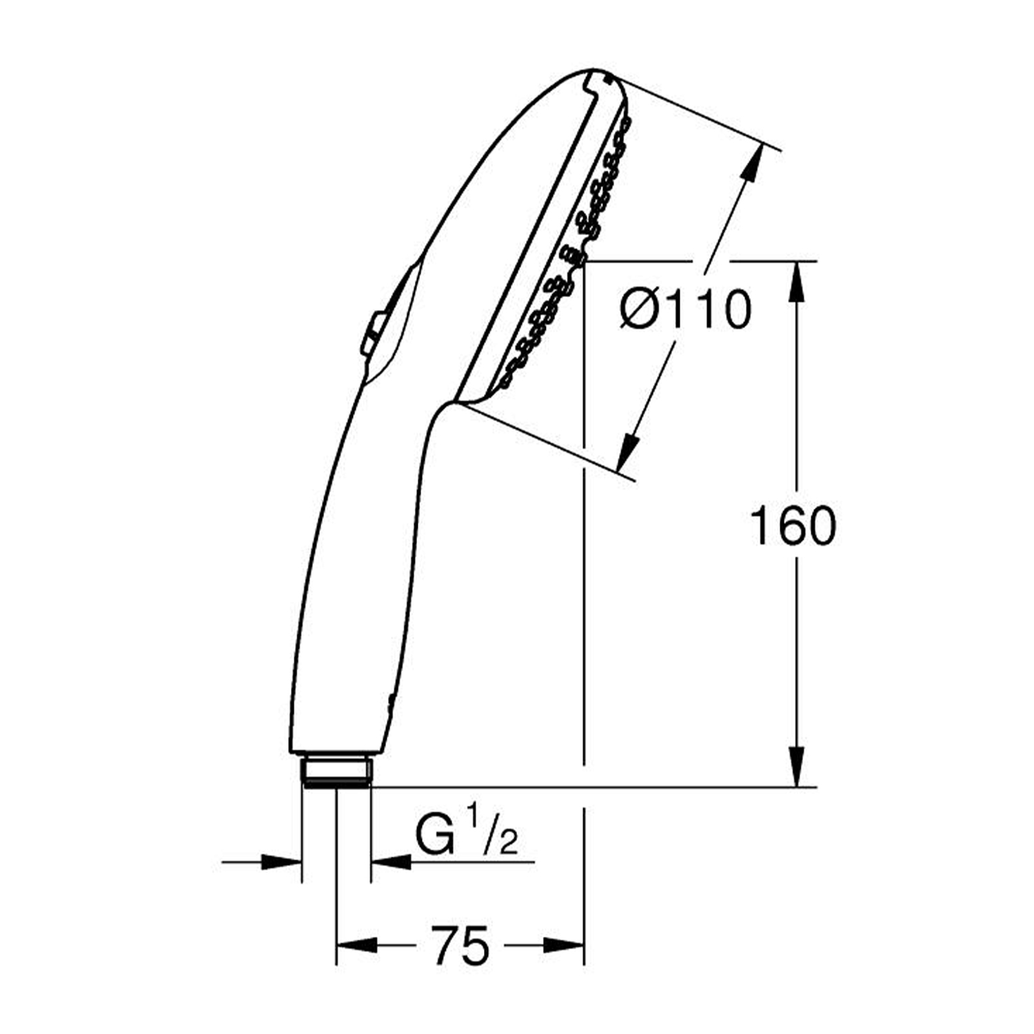 Лійка для ручного душу Grohe Tempesta 110 27597003