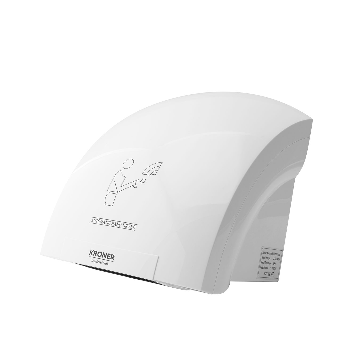 Сушарка для рук Kroner KRM UlM - ACP0920 1800W