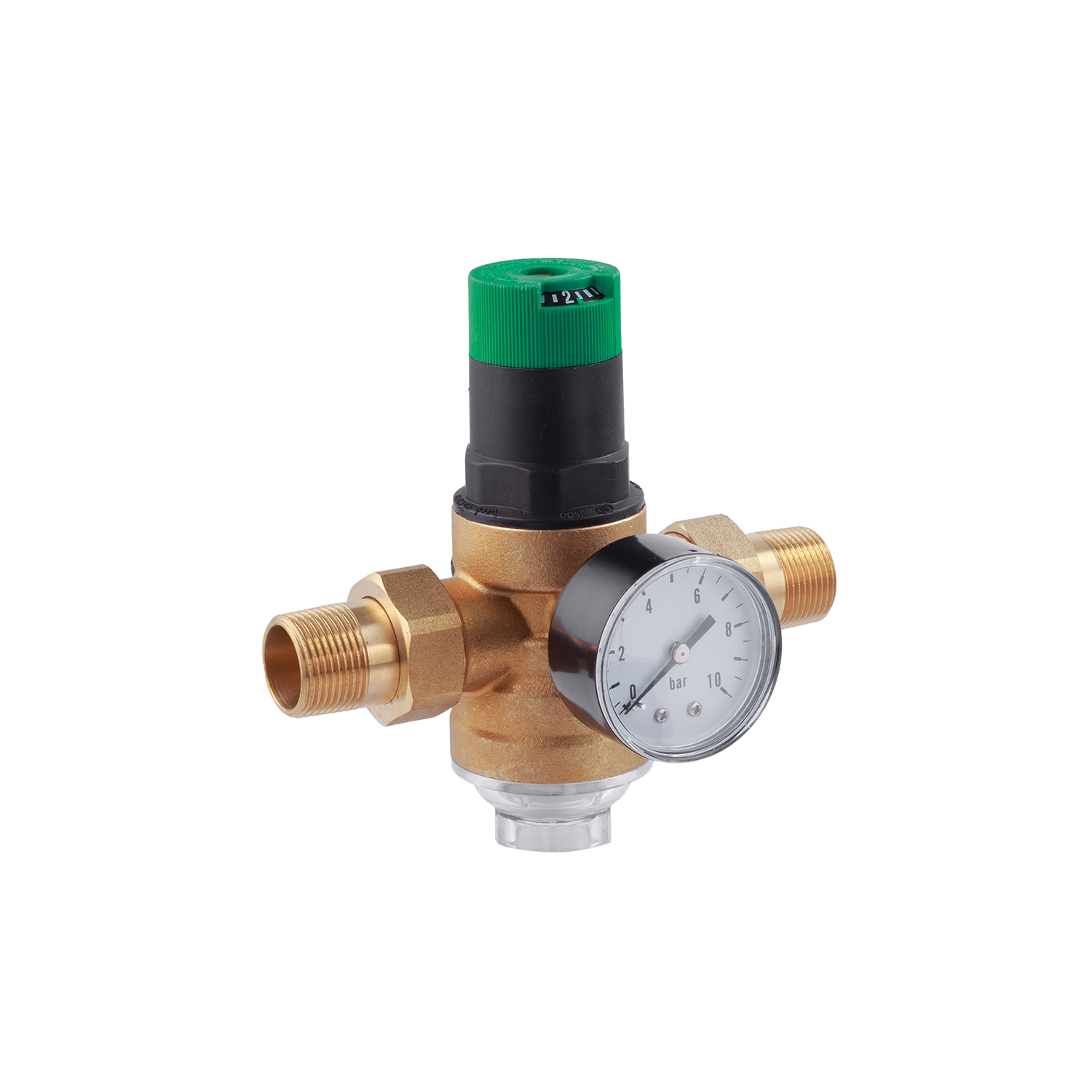 Фільтр грубої очистки з редуктором тиску Karro "Mini" 3/4" ЗЗ латунний KR-8700