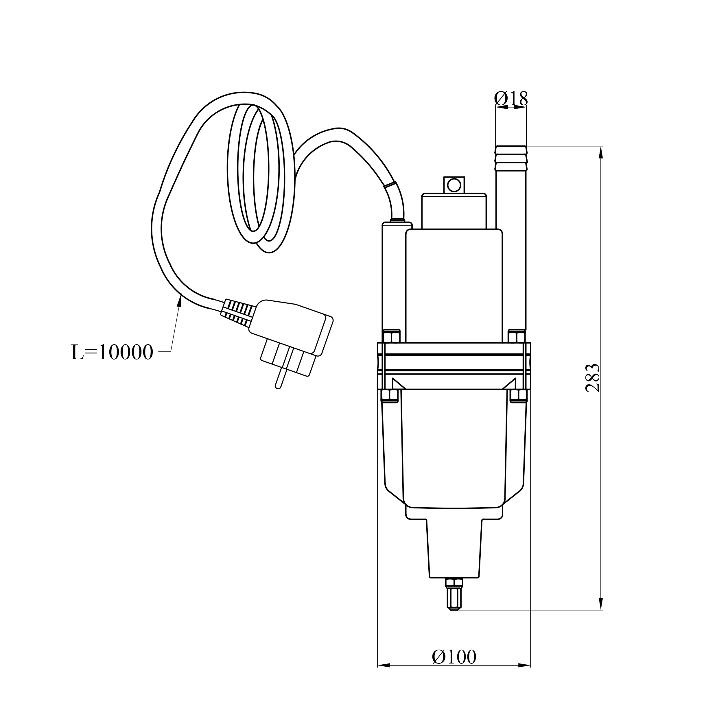 Насос вібраційний Forwater XVM60-1