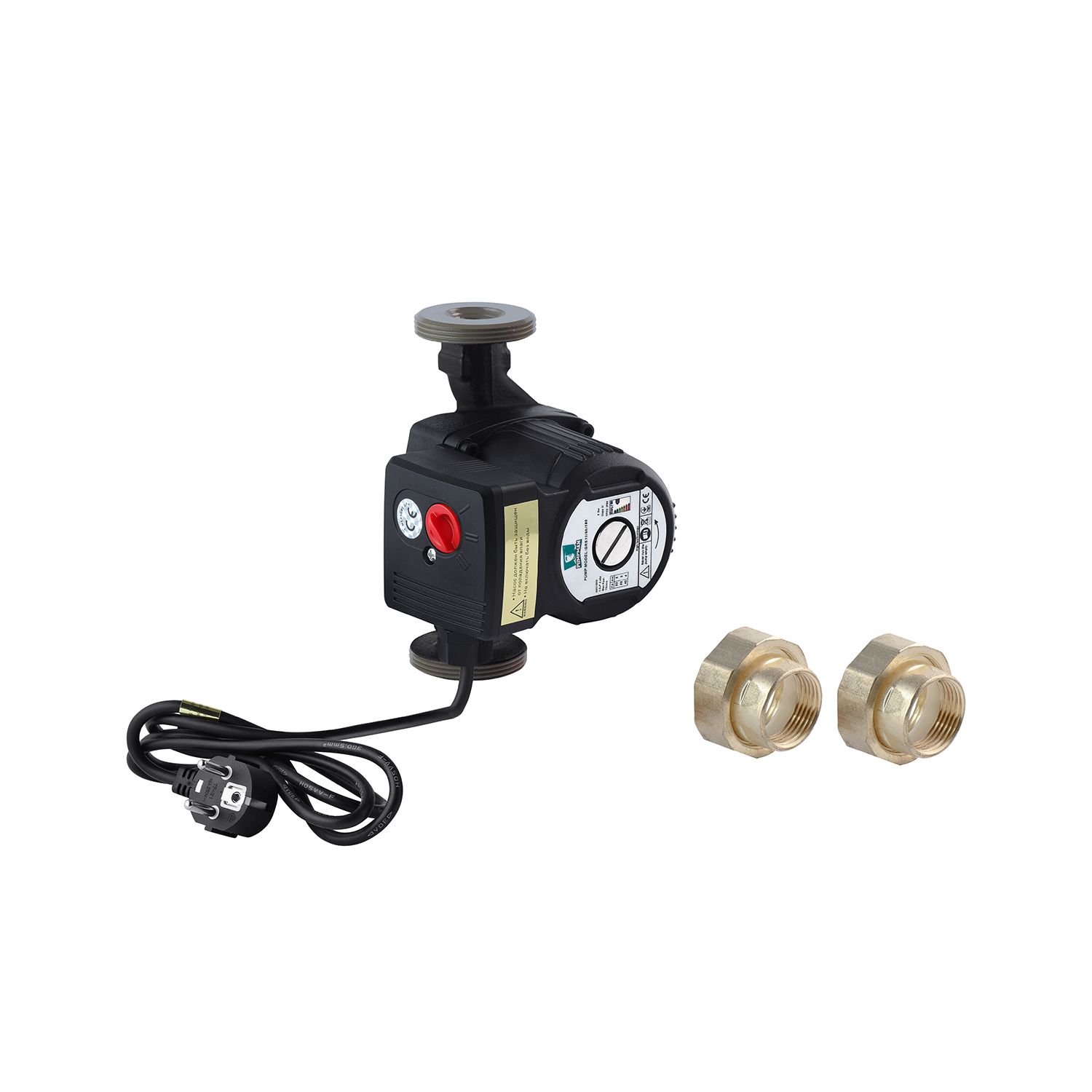 Насос циркуляційний Pumpman GRS32/60/180 Нmax 6 м Qmax 3,3 куб.м 93 Вт з гайками