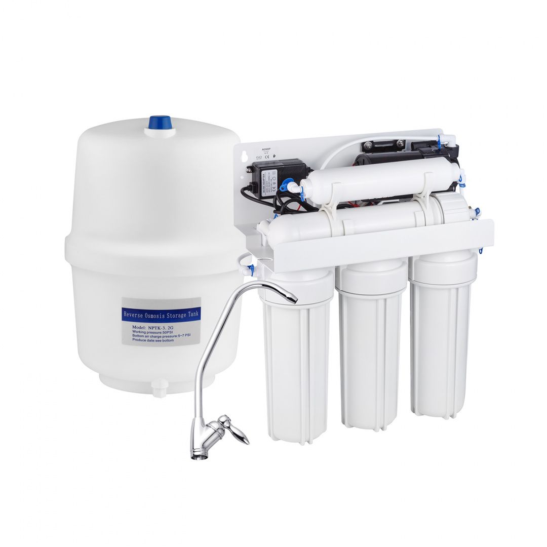 Система зворотного осмосу Нова Вода N/n O-500-Pump (+ TDS) з помпою