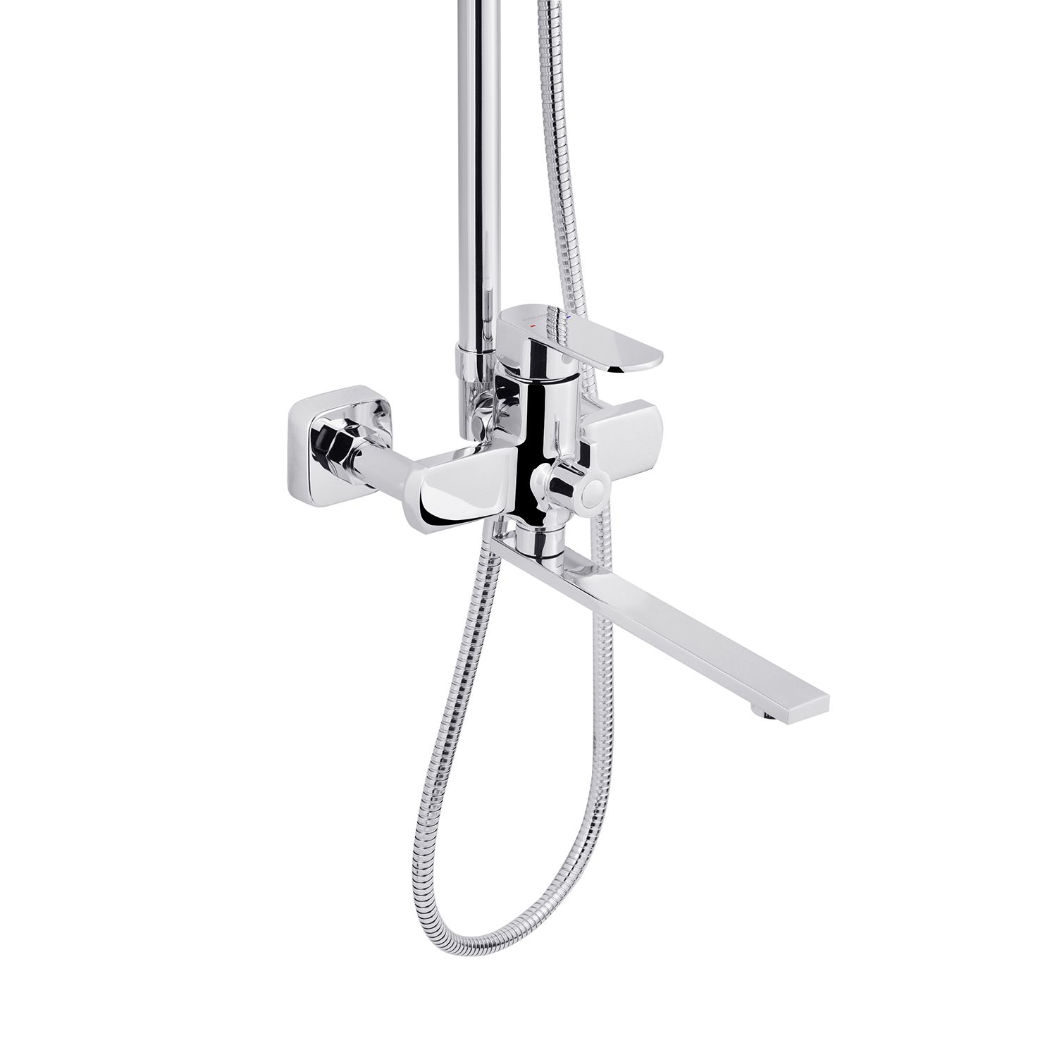 Набор 2 в 1 душова система Kroner Armada-C067 + змішувач Ems-C010