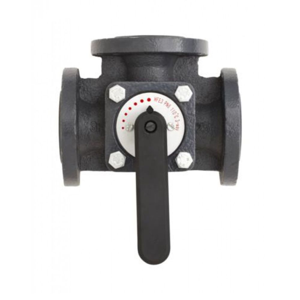 Клапан трехходовой Danfoss HFE3 50 поворотный (065Z0432)