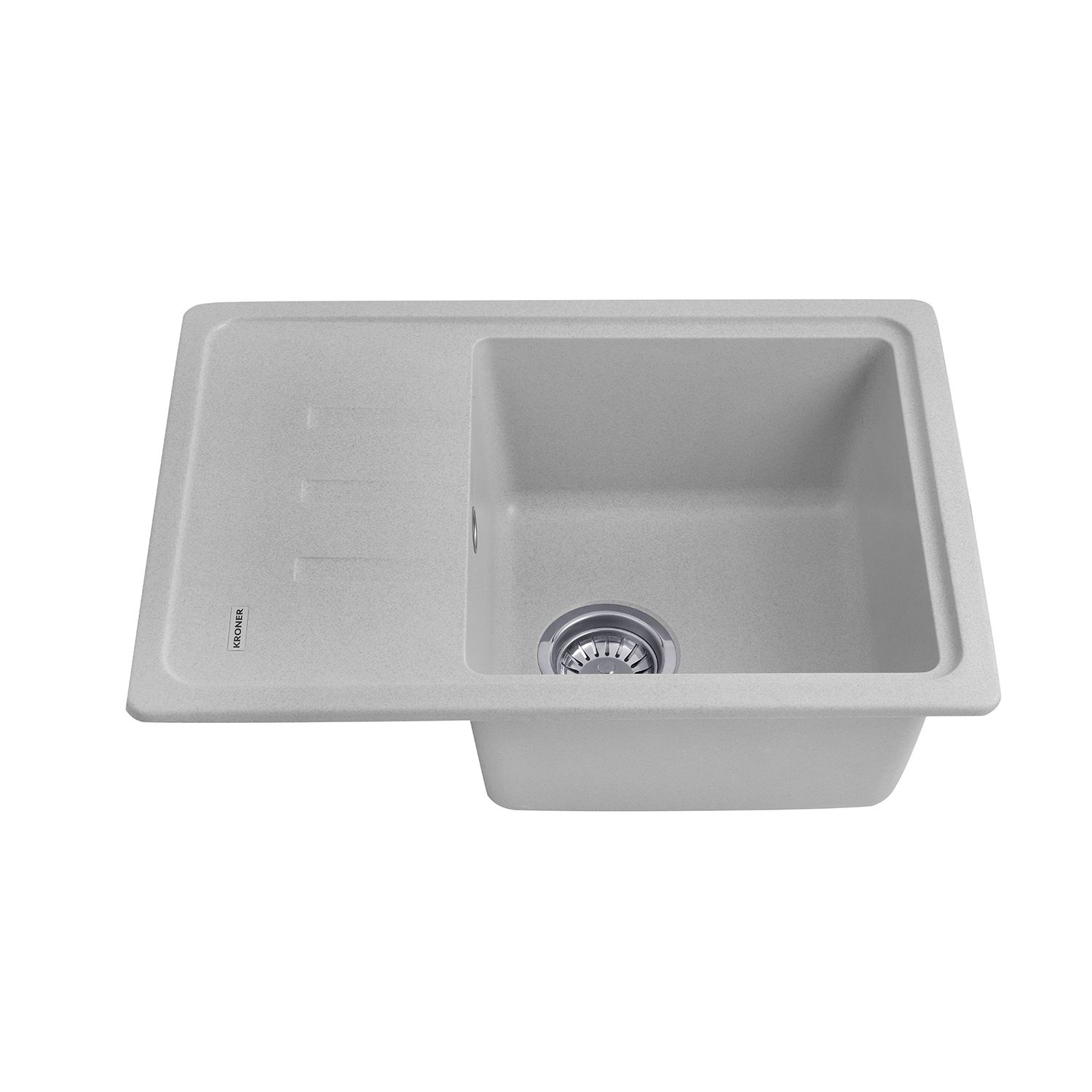 Кухонна мийка Kroner KRP Komposit GRA - 6243