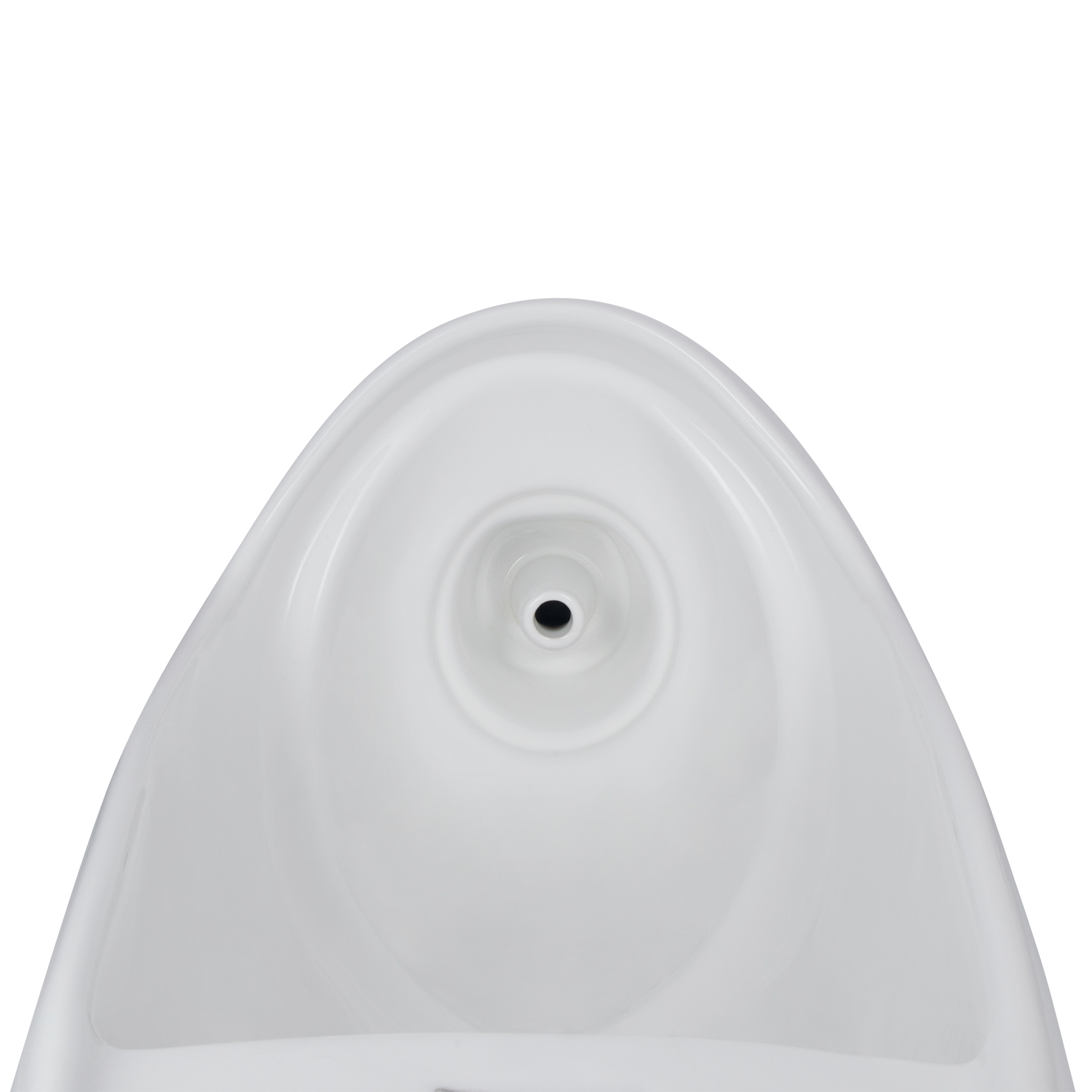 Пісуар підлоговий Qtap Scorpio з ІЧ-датчиком автоматичного змиву 430х370х990 White QT1488101HW