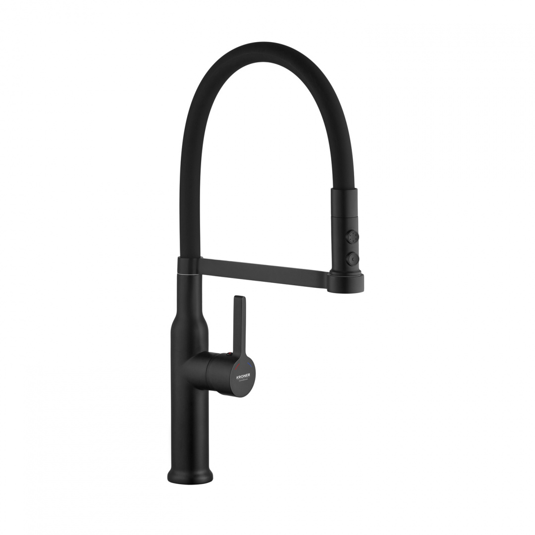 Змішувач для кухні Kroner KRP Ersel - SCH03112BLK
