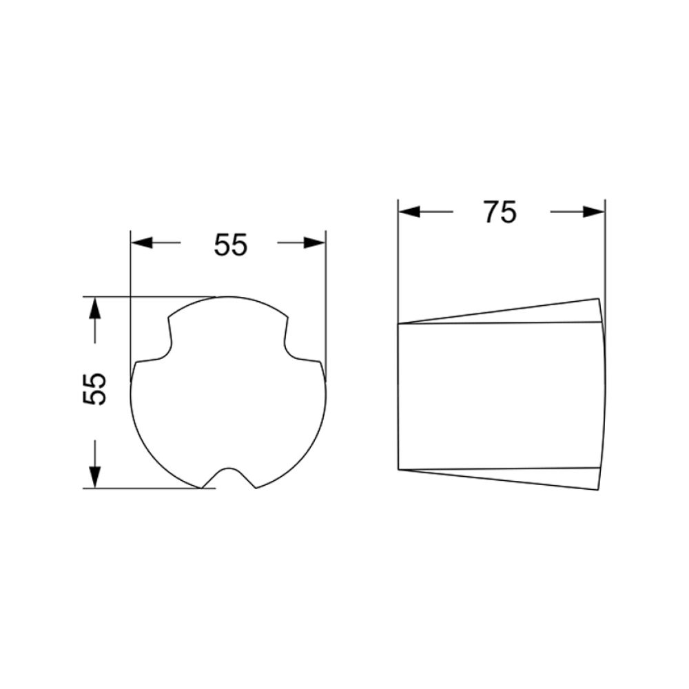 Ручка Qtap Mix CRM 1/2"