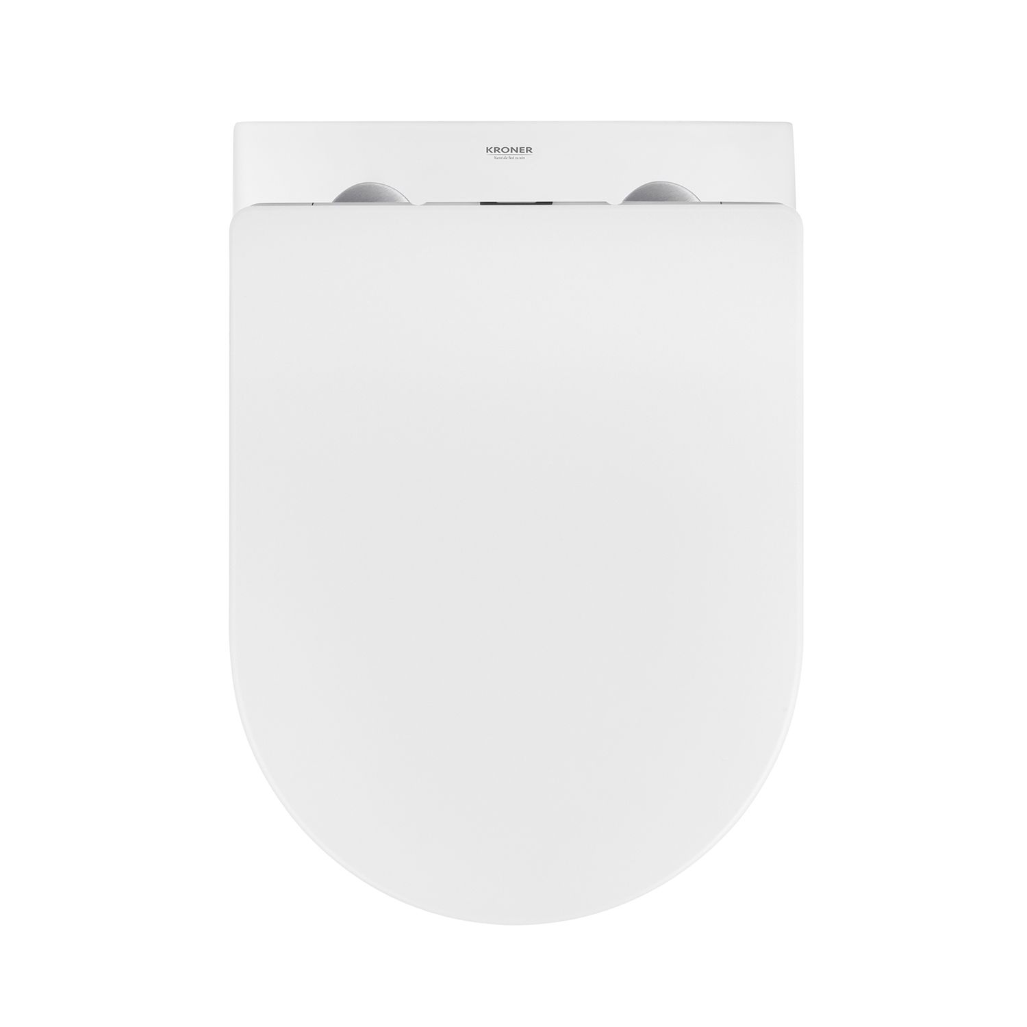Унітаз підвісний Kroner Harz WHI523632 RIMLESS безобідковий з сидінням