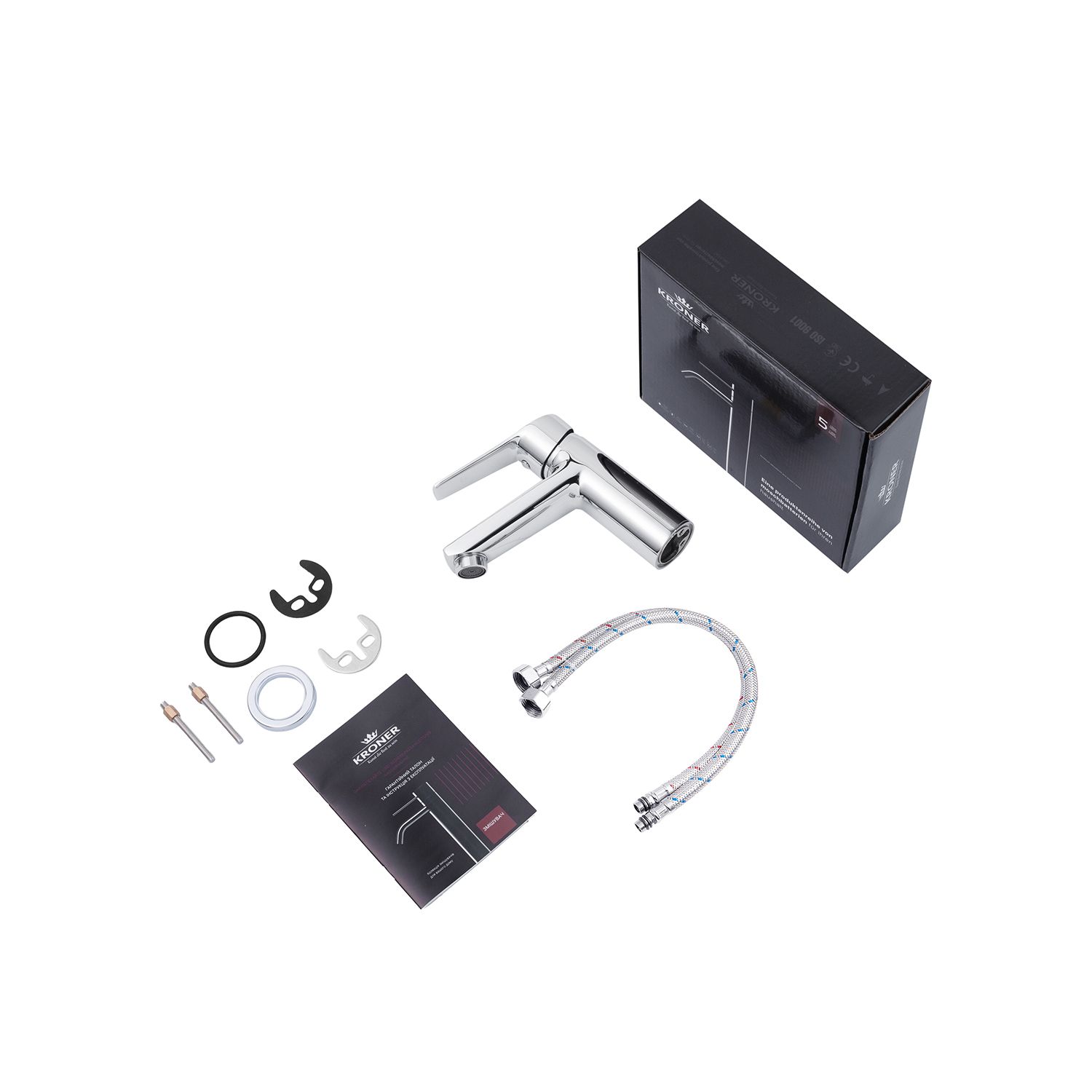 Набор 2 в 1 душова система Kroner Armada-C064K + змішувач Hagen-C010