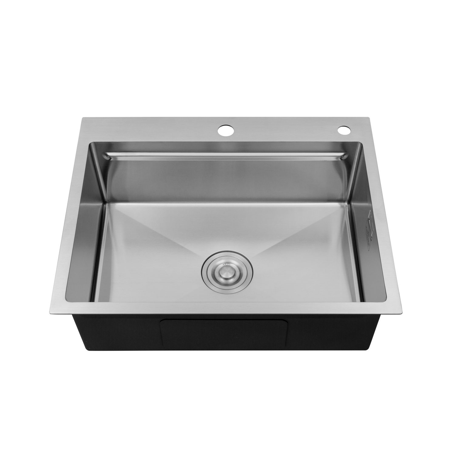 Кухонна мийка Kroner KRP Gebürstet - 6350HM (3.0/1.0 мм)