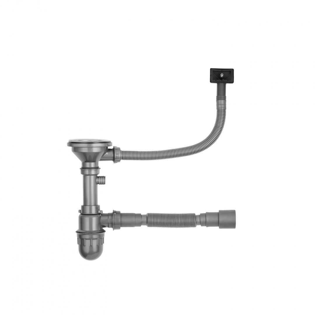 Сифон для кухонної мийки Kroner KRP Siphon - 011 3 1/2"х50/40 мм