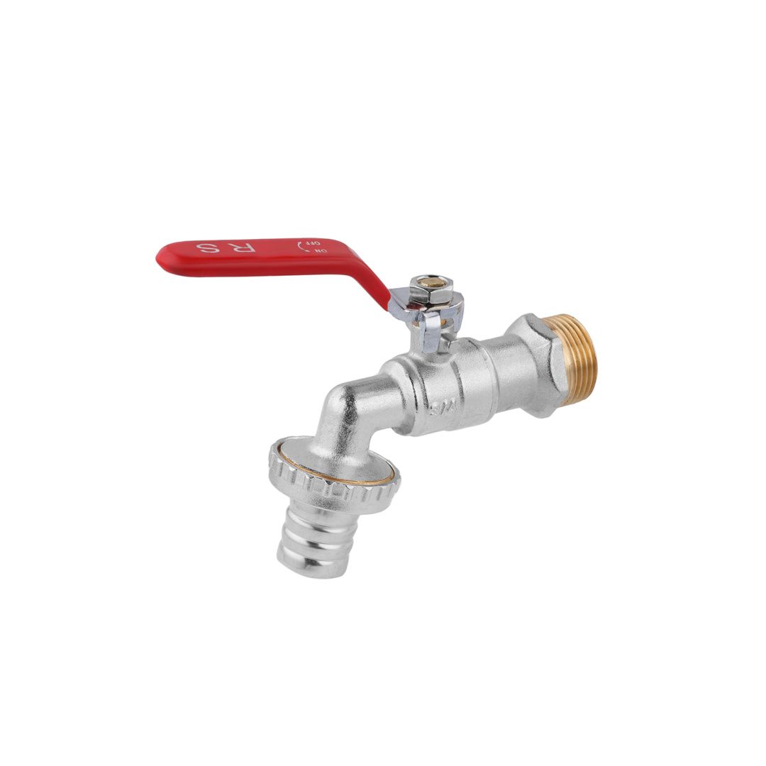 Кран кульовий для поливу STA 3/4" РЗ ручка, нікель