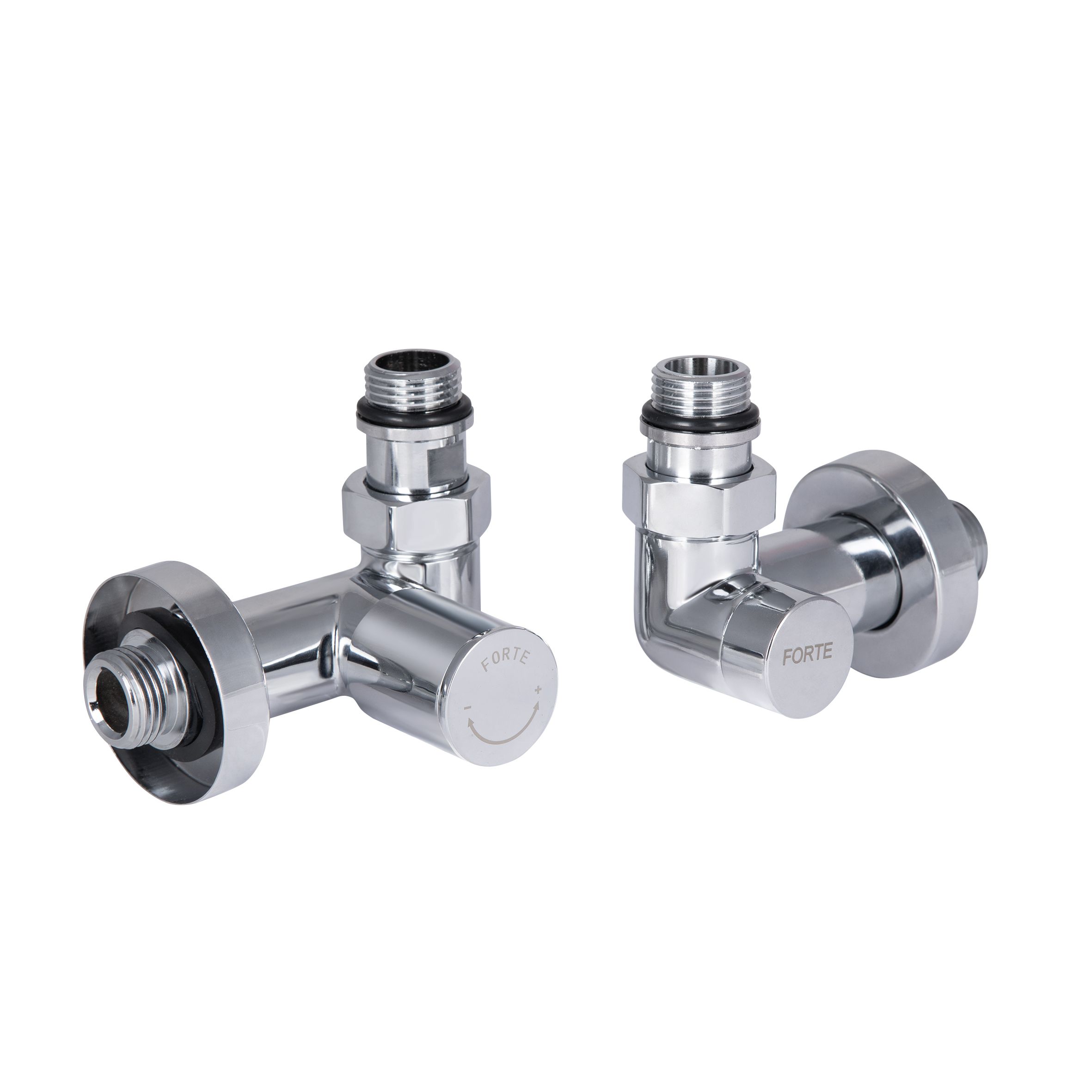 Комплект кранів SD Forte 1/2" НР для рушникосушарки кутовий SF395W15HE