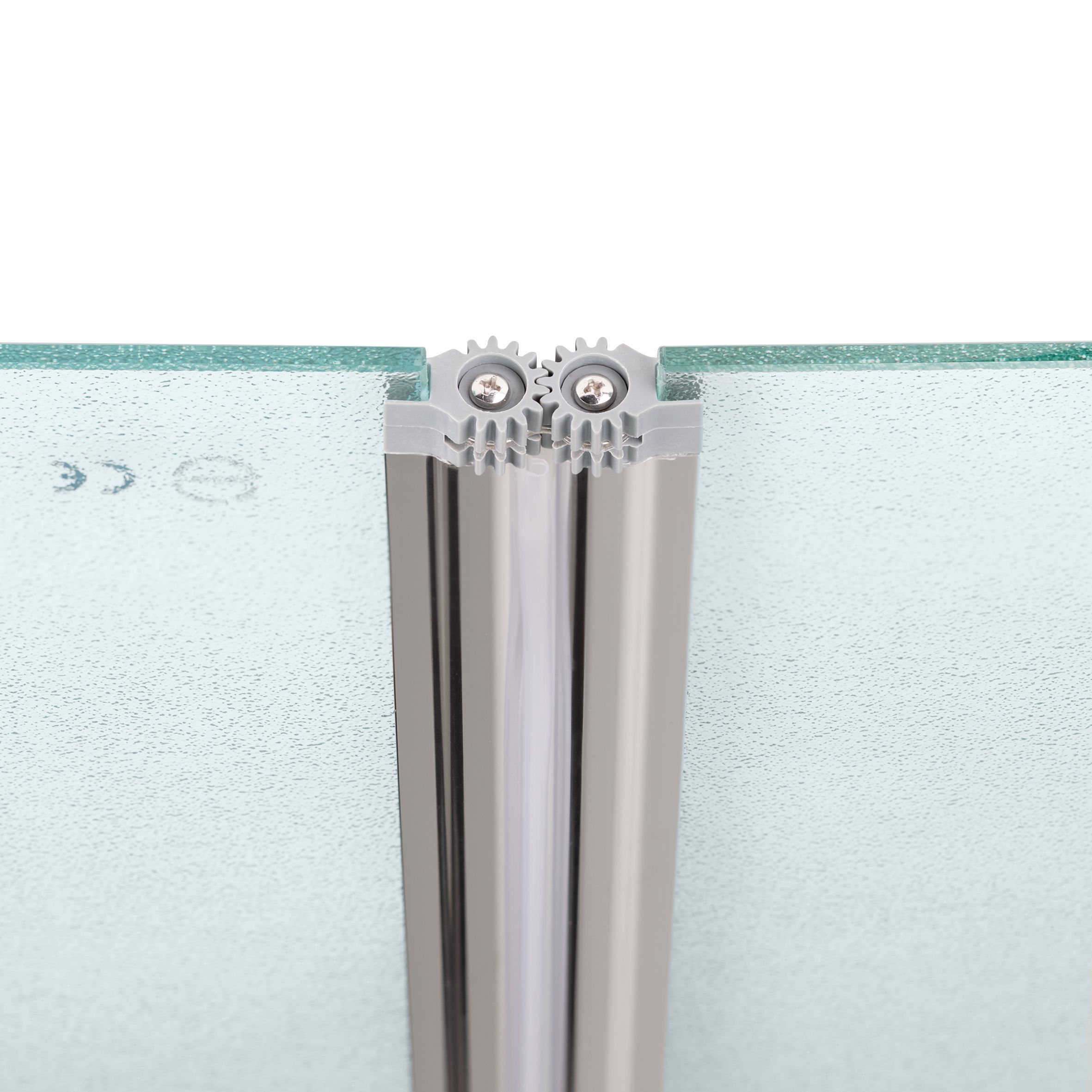 Штора на ванну Qtap Gemini CRM407513RP стекло Pear 6 мм, 75х130 см