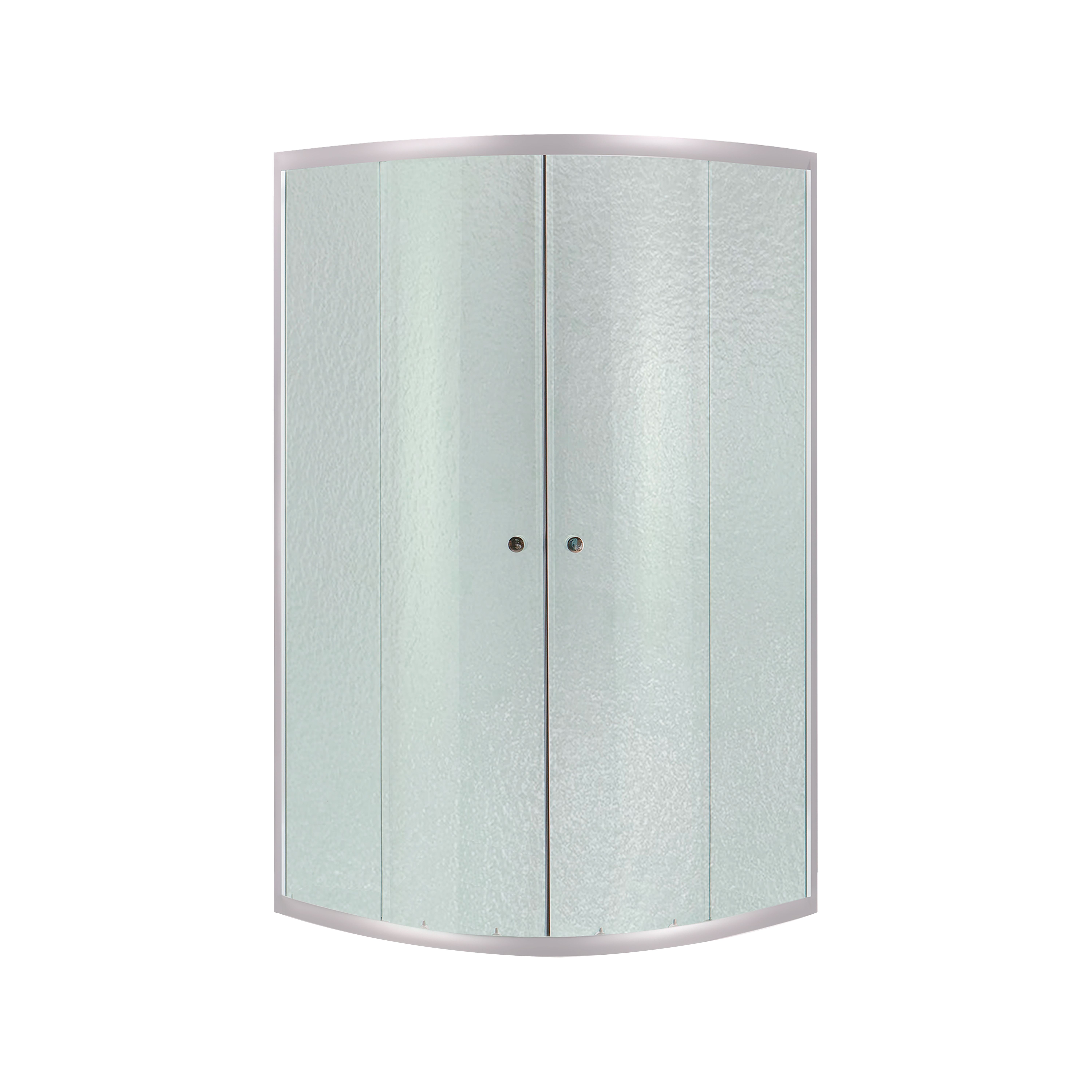 Душова кабіна Lidz Latwa SC80x80.SAT.LOW.FR, скло Frost 4 мм + Lidz Душовий піддон KAPIELKA ST80x80x15