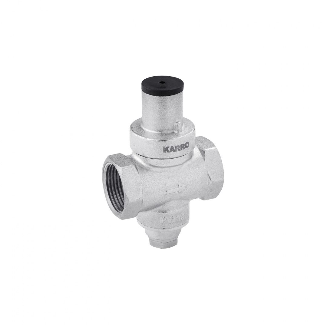 Редуктор тиску Karro 3/4" нікельований KR-80837