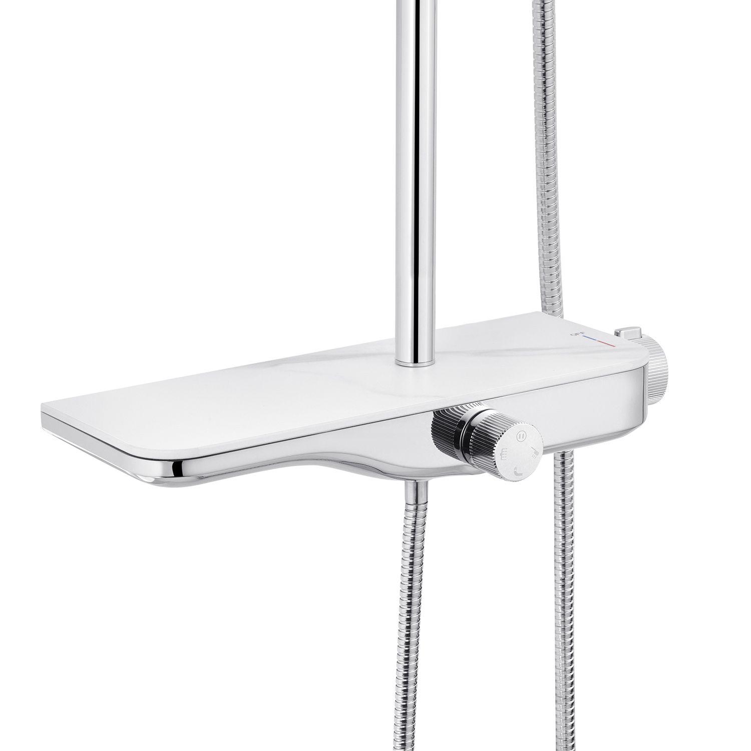 Набор 2 в 1 душова система Kroner Armada-W065 + змішувач Essen-W010