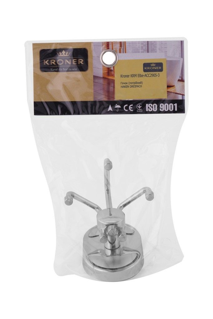 Гачок для ванної кімнати Kroner KRM Elbe - ACC2905-3