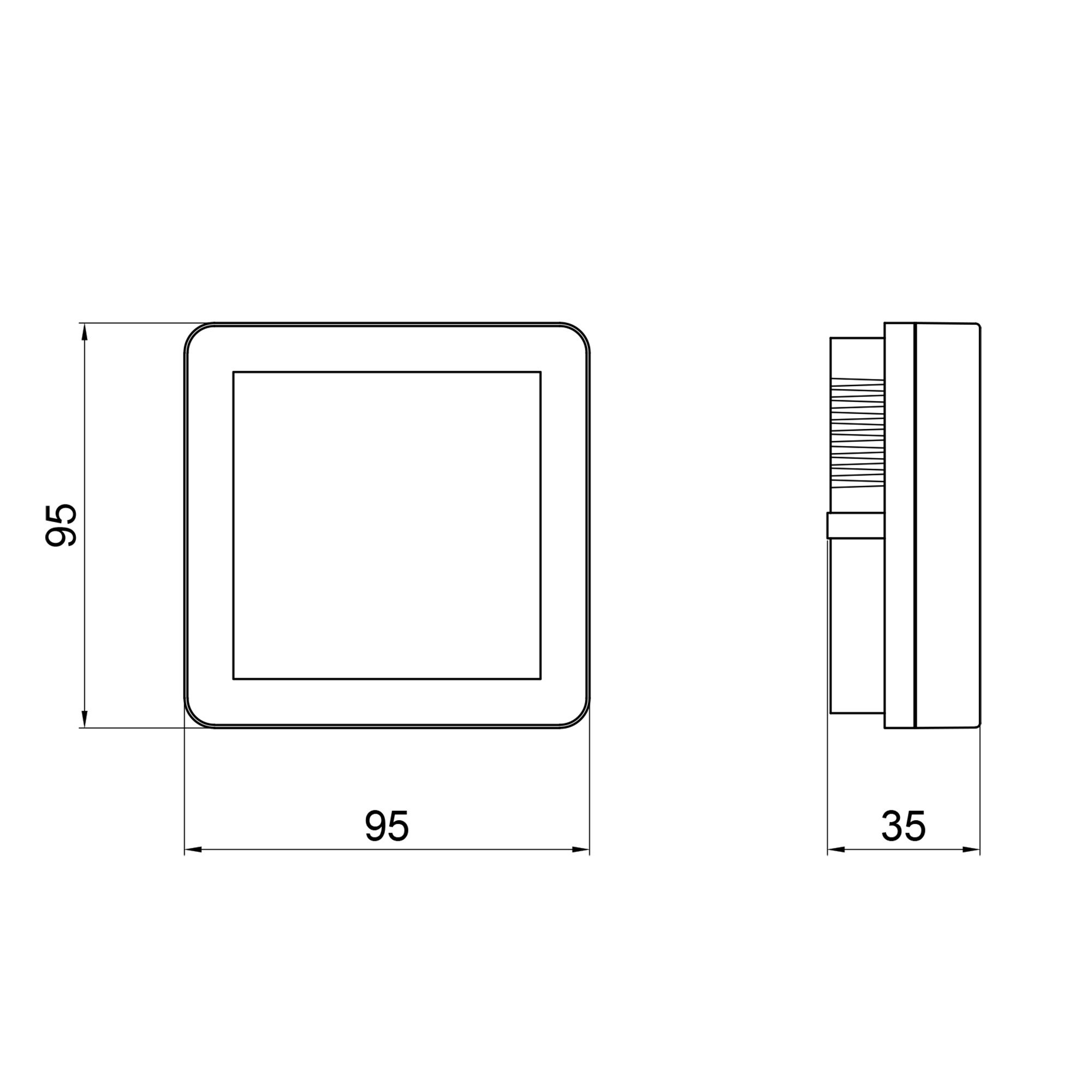 Тижневий програмований термостат Thermo Alliance ТА-2501WiFi сенсорний з WiFi