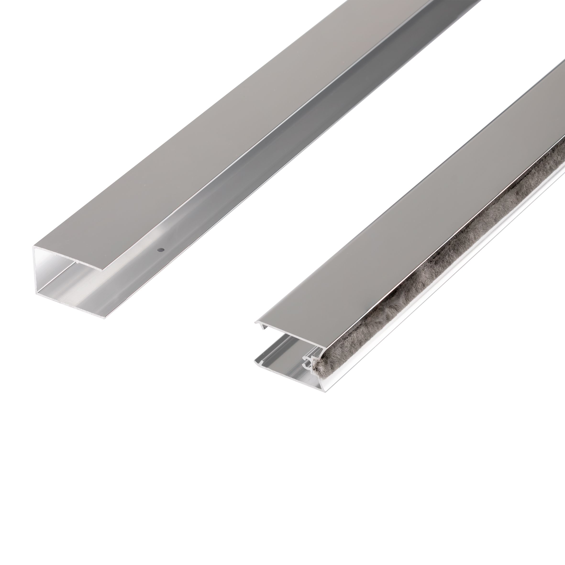 Штора на ванну Qtap Gemini CRM407513RP стекло Pear 6 мм, 75х130 см