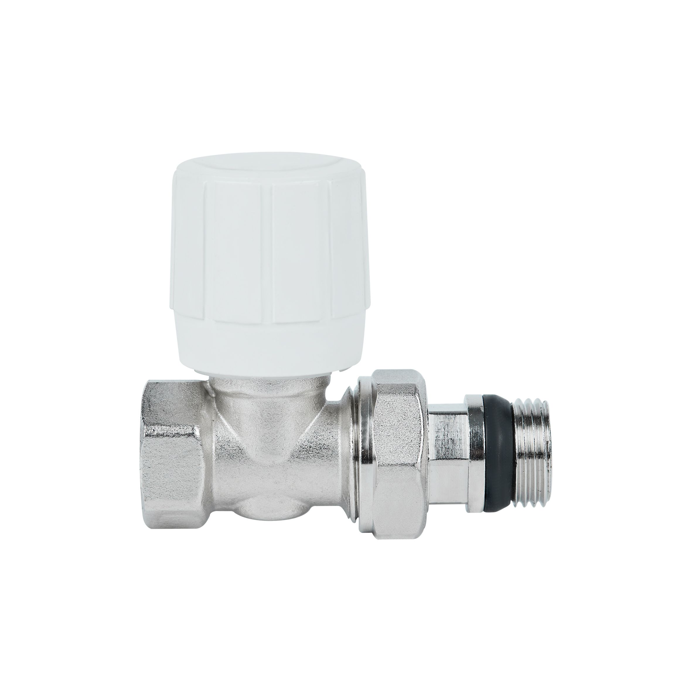 Кран радиаторный Icma 1/2" 28х1,5 с антипротечкой прямой №975