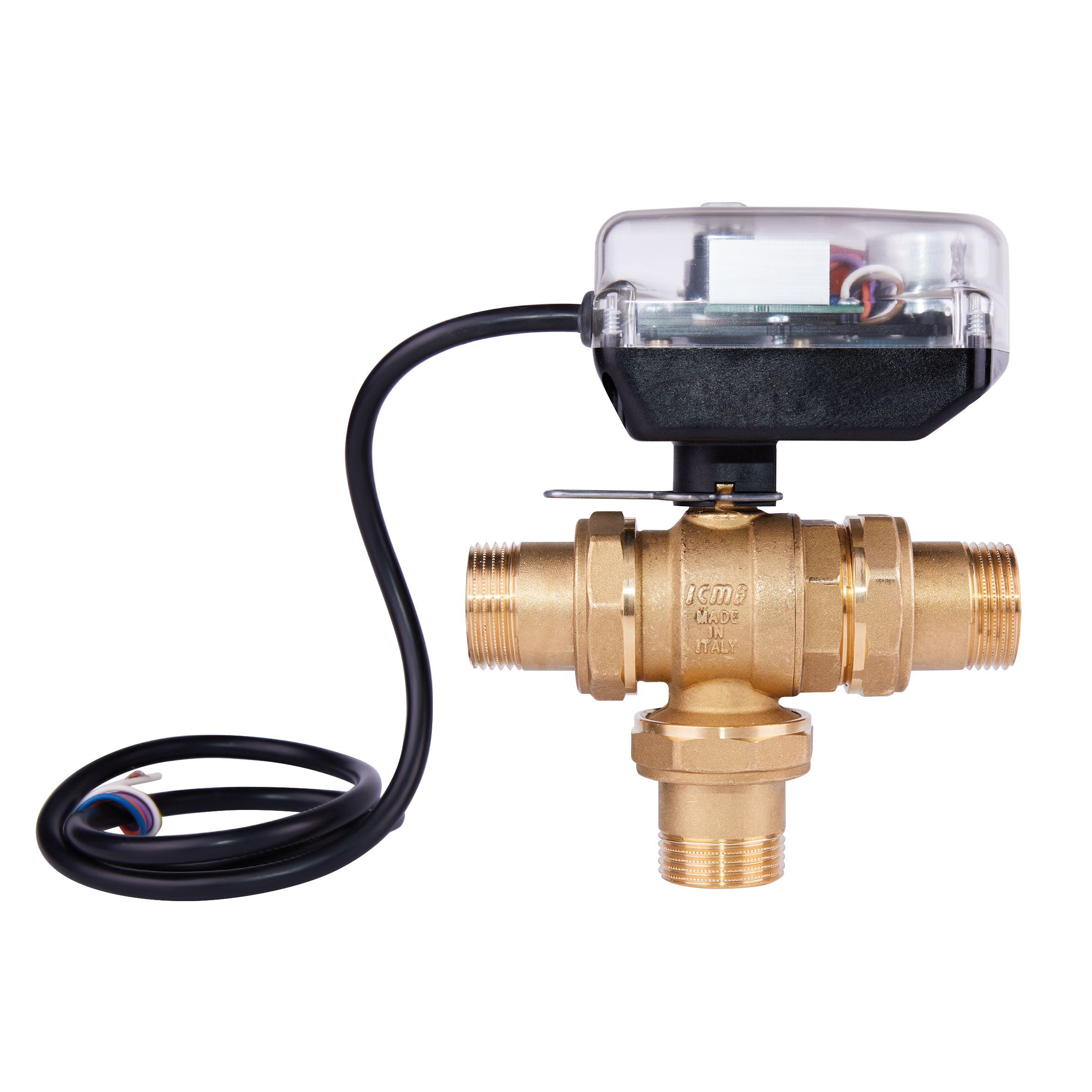 Кран кульовий зонний Icma 1" №343