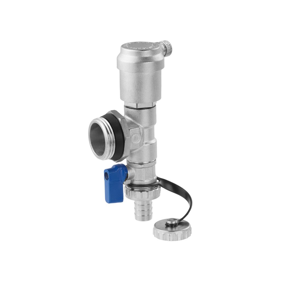 Зливна група для колектора Karro 1" РЗ KR-17000 нікельована