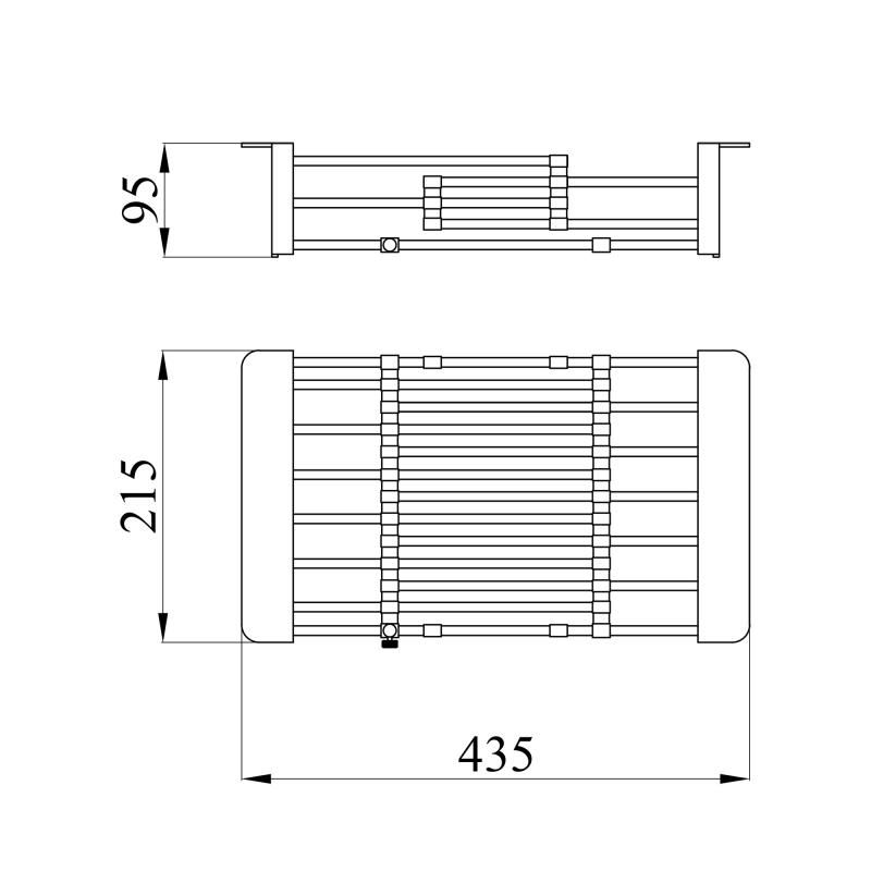 Кошик для мийки Lidz K01B
