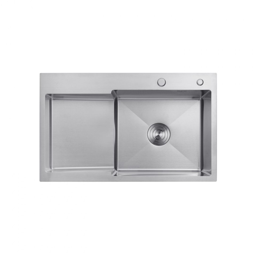 Кухонна мийка Kroner KRP Gebürstet - 7848RHM (3.0/1.0 мм)