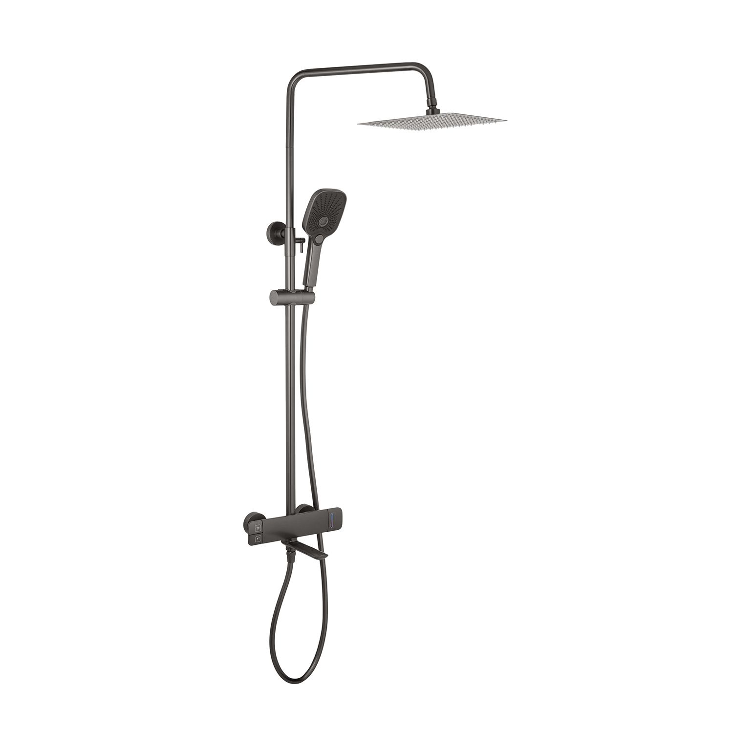 Набор 2 в 1 душова система Kroner Makon-GRP063 + змішувач Makon-GRP010
