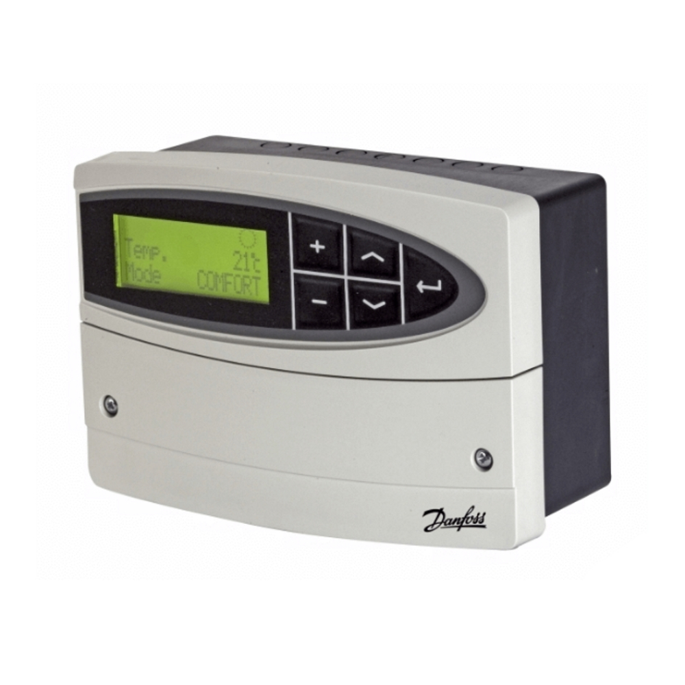 Электронный регулятор Danfoss ECL Comfort 230В без временной программы (087B1261)