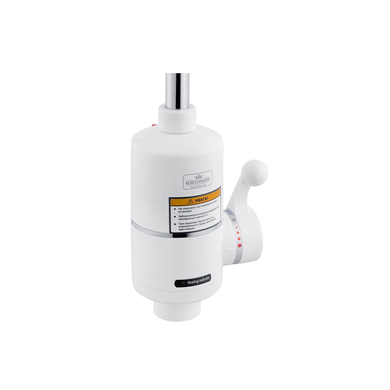 Проточний водонагрівач Kroner KRM Volt - CW190RFA