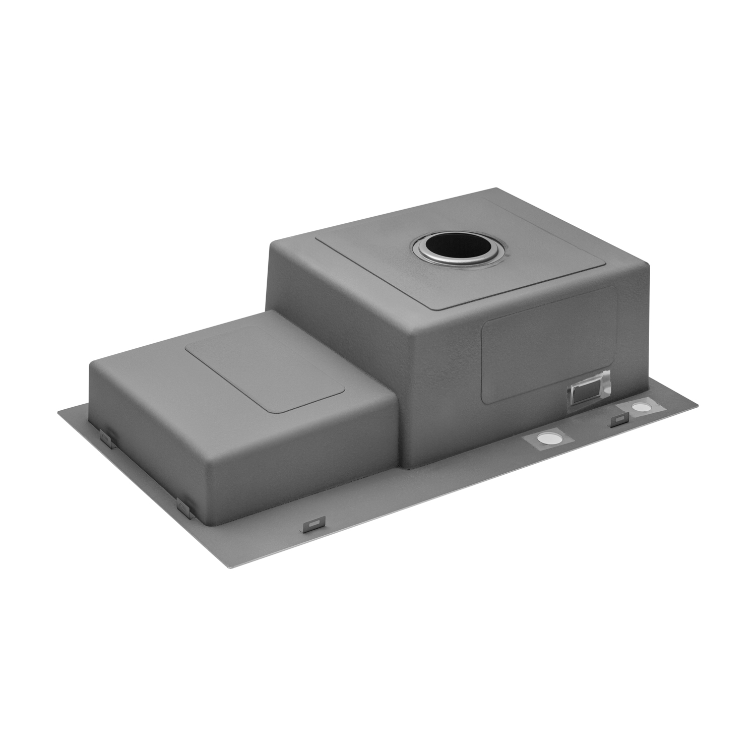 Кухонна мийка Kroner KRP Gebürstet - 7848RHM (3.0/1.0 мм)