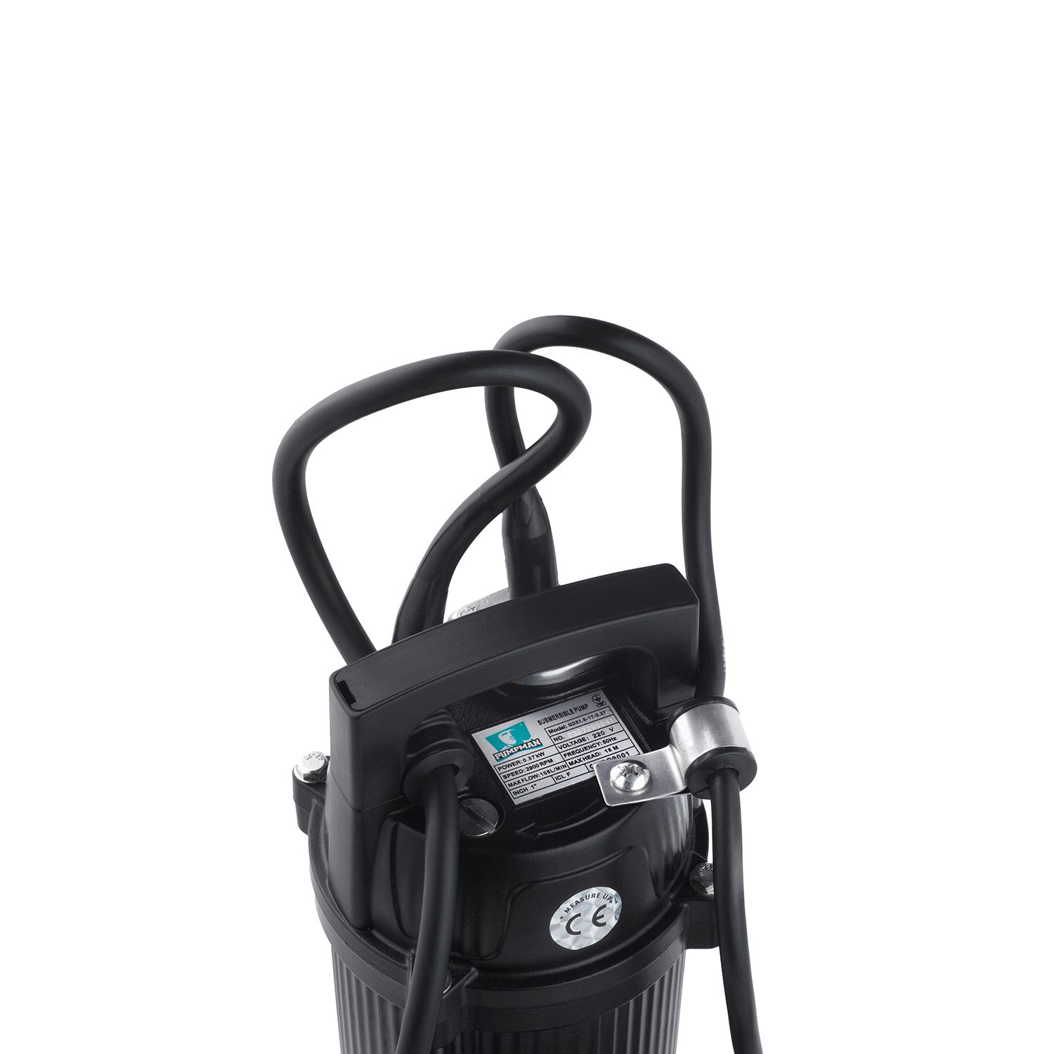 Насос дренажний Pumpman QDX1,5-17-0,37 кВт Hmax 18 м Qmax 6,5 куб.м 370 Вт