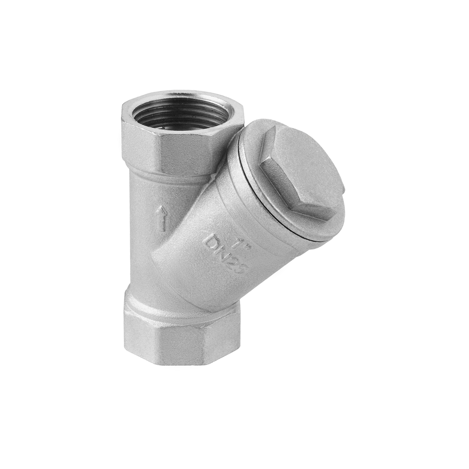 Фільтр грубої очистки LexLine "Premium" 1" нікельований НК3303-Вн